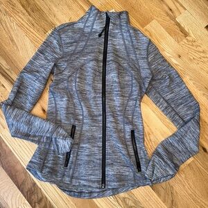 Lululemon Gray Zip-Up Jacket size 6